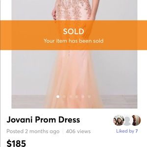 Jovani Prom dress